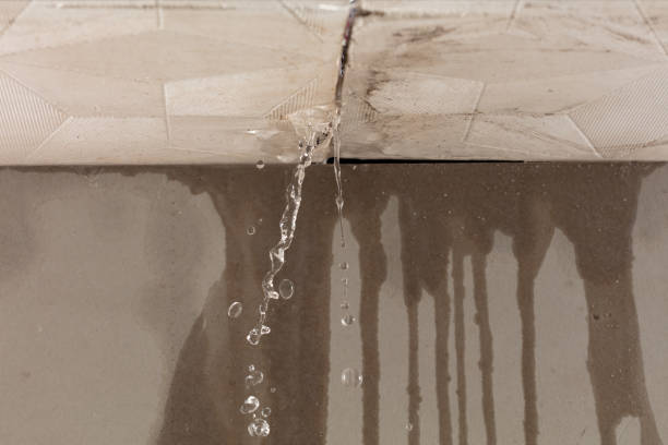 Professional Flood Damage Cleanup technician working in McDonald, PA